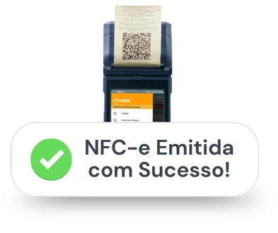 Emissão de nota fiscal eletrônica NFC-e