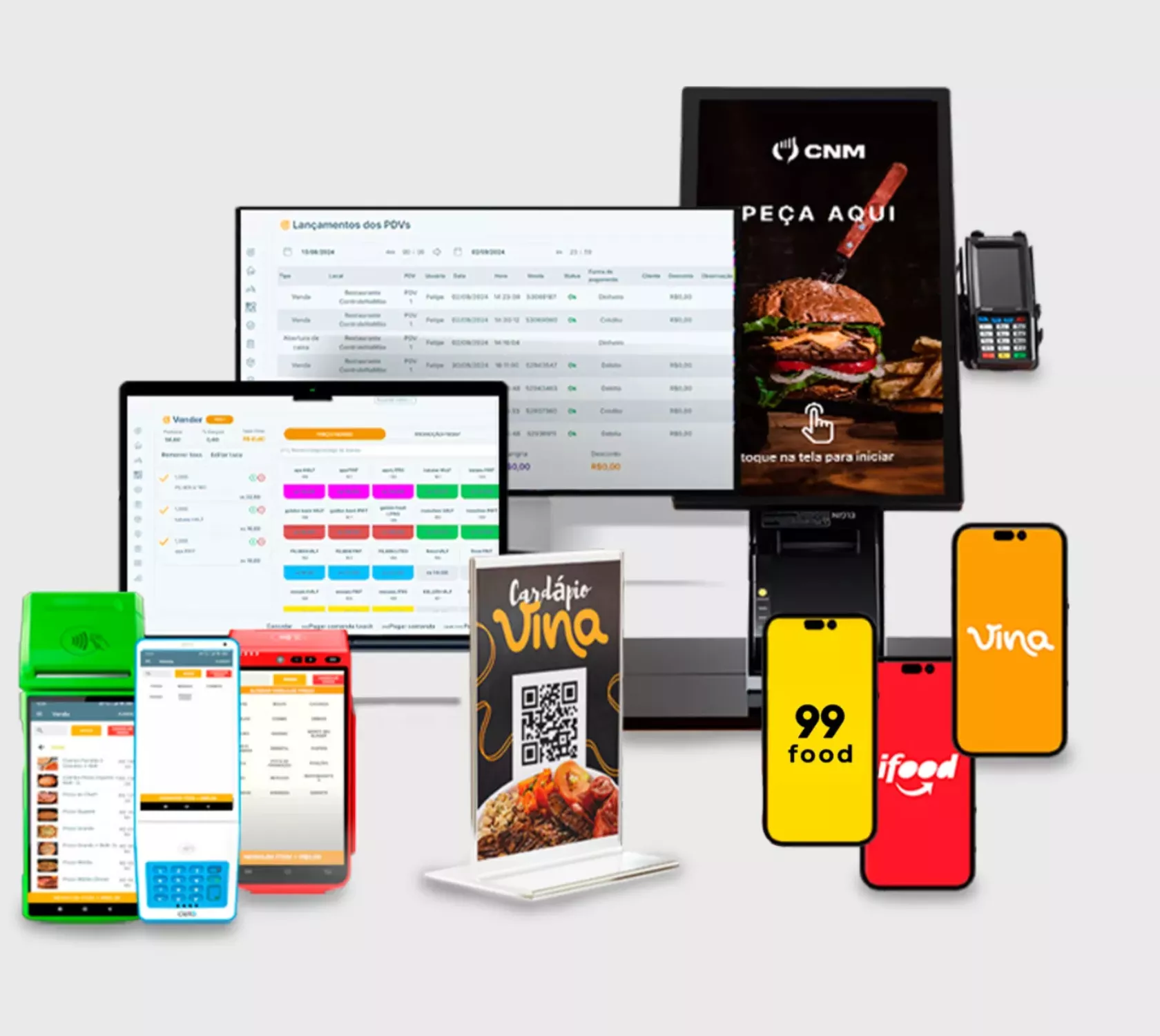 ControleNaMão — compatível com impressoras e regimes tributários
