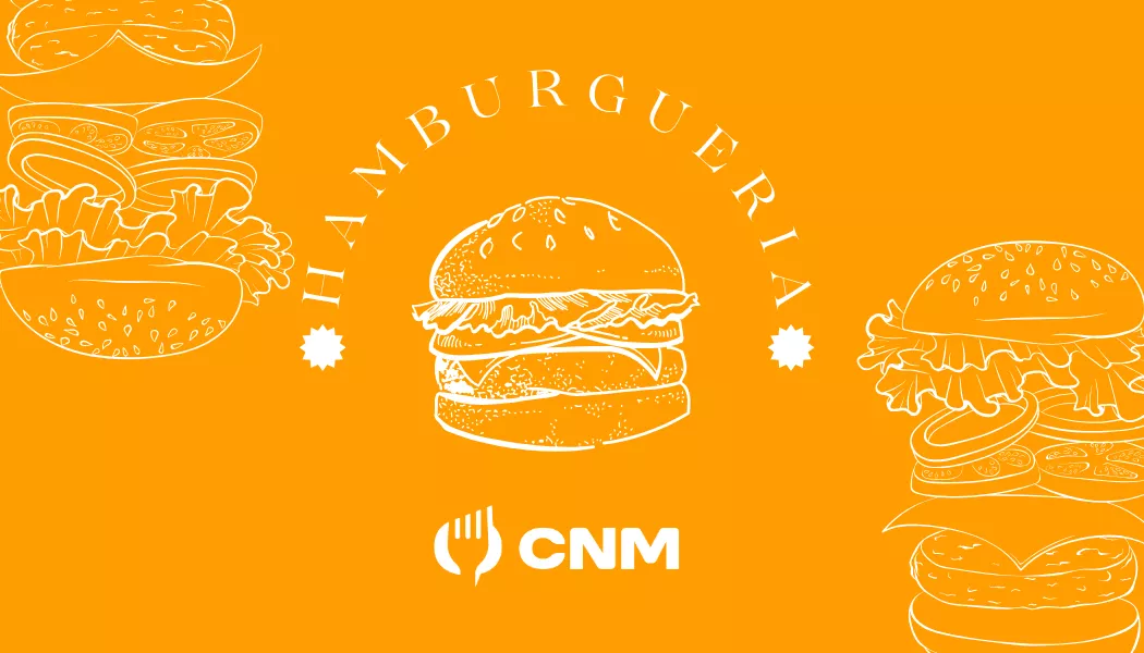 Parte da frente do Modelo 1 do Cartão de Fidelidade para Hamburguerias
